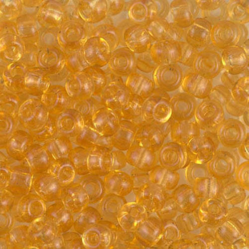 Miyuki 6/0 Rocaille Bead - 6-9132 - Transparent Light Topaz