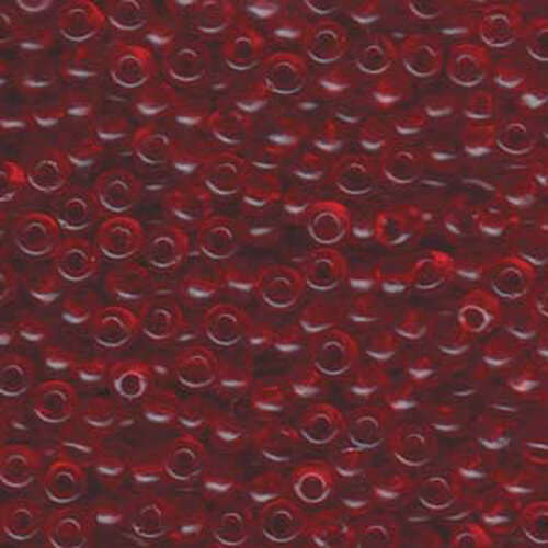 Miyuki 6/0 Rocaille Bead - 6-9140D - Transparent Red Orange