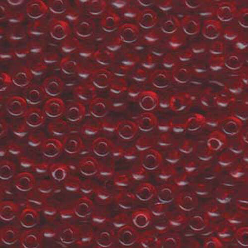 Miyuki 6/0 Rocaille Bead - 6-9140D - Transparent Red Orange