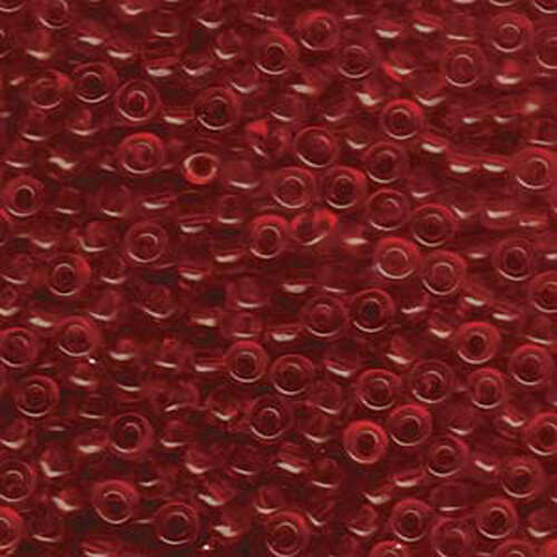Miyuki 6/0 Rocaille Bead - 6-9141 - Transparent Ruby