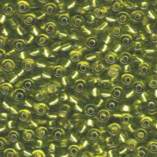 Miyuki 6/0 Rocaille Bead - 6-9143S - Silver Lined Chartreuse