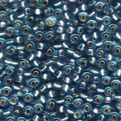 Miyuki 6/0 Rocaille Bead - 6-9148S - Silver Lined Aqua