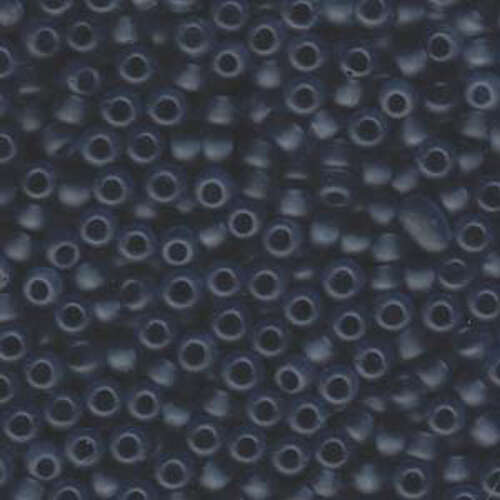 Miyuki 6/0 Rocaille Bead - 6-9152F - Matte Transparent Grey