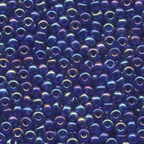 Miyuki 6/0 Rocaille Bead - 6-9177 - Transparent Cobalt AB
