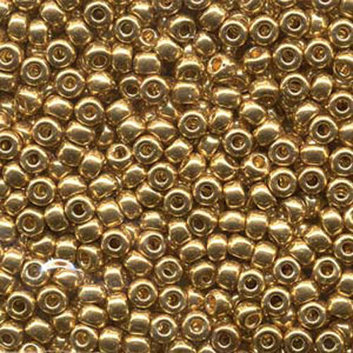 Miyuki 6/0 Rocaille Bead - 6-9191 - 24KT Gold Plated