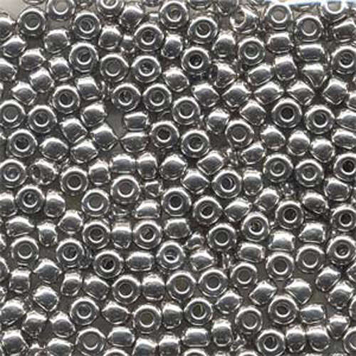 Miyuki 6/0 Rocaille Bead - 6-9194 - Palladium Plated