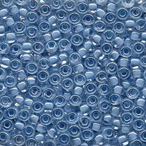 Miyuki 6/0 Rocaille Bead - 6-9221 - Sky Blue Lined Crystal