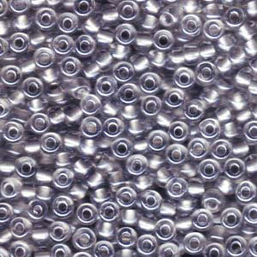 Miyuki 6/0 Rocaille Bead - 6-9242 - Sparkling Pewter Lined Crystal