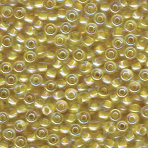 Miyuki 6/0 Rocaille Bead - 6-9273 - Light Yellow Lined Crystal AB