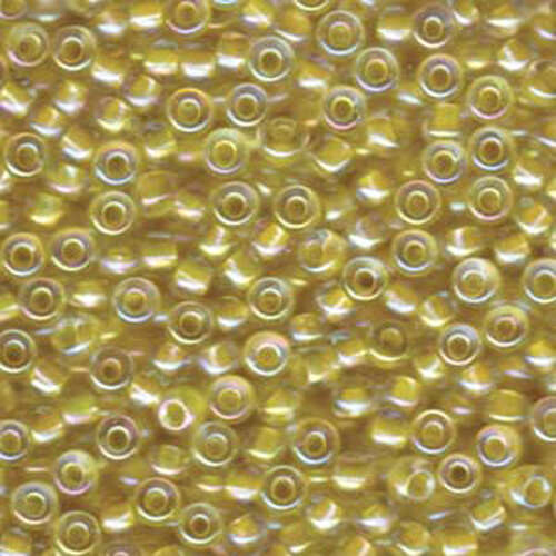 Miyuki 6/0 Rocaille Bead - 6-9273 - Light Yellow Lined Crystal AB