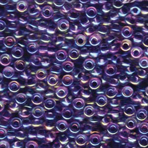 Miyuki 6/0 Rocaille Bead - 6-9274 - Amethyst Lined Crystal AB