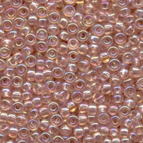 Miyuki 6/0 Rocaille Bead - 6-9292 - Transparent Light Tea Rose AB
