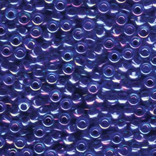 Miyuki 6/0 Rocaille Bead - 6-9353 - Cobalt Lined Sapphire AB