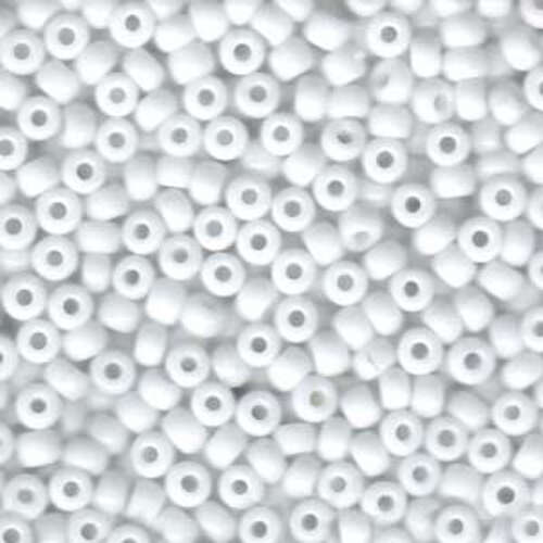 Miyuki 6/0 Rocaille Bead - 6-9402 - Opaque White