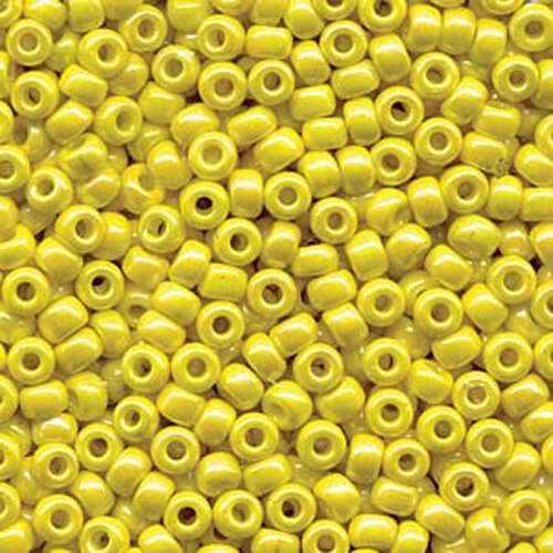 Miyuki 6/0 Rocaille Bead - 6-9404R - Opaque Yellow AB