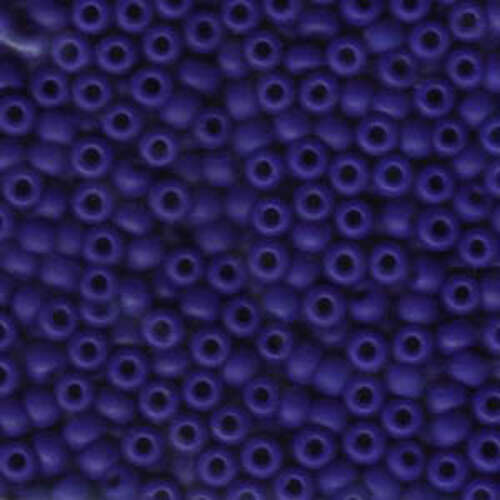 Miyuki 6/0 Rocaille Bead - 6-9414F - Matte Opaque Cobalt