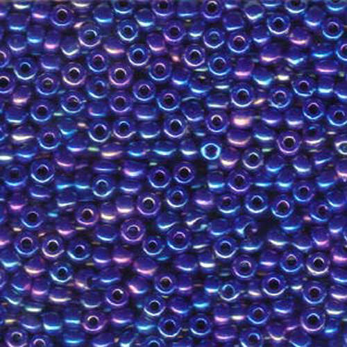 Miyuki 6/0 Rocaille Bead - 6-9414R - Opaque Cobalt AB