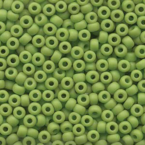 Miyuki 6/0 Rocaille Bead - 6-9416F - Matte Opaque Chartreuse