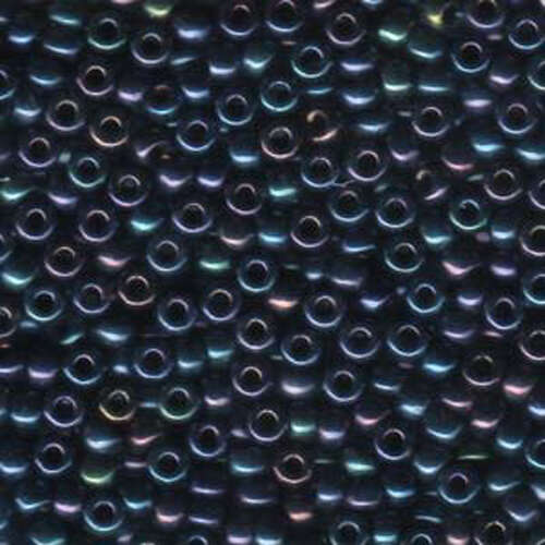 Miyuki 6/0 Rocaille Bead - 6-9452 - Metallic Dark Blue Iris