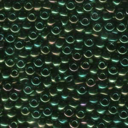 Miyuki 6/0 Rocaille Bead - 6-9453 - Metallic Olive Iris