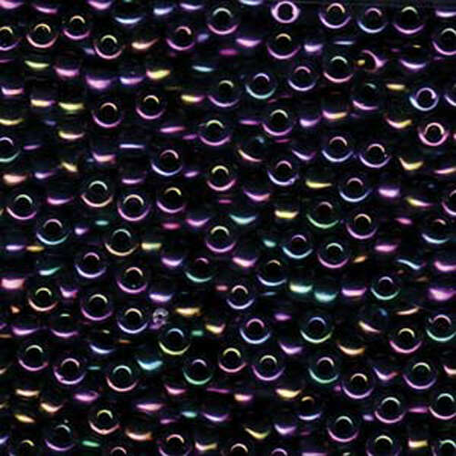 Miyuki 6/0 Rocaille Bead - 6-9454 - Metallic Dark Plum Iris