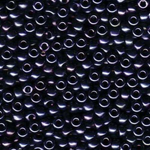 Miyuki 6/0 Rocaille Bead - 6-9456 - Gunmetal Iris