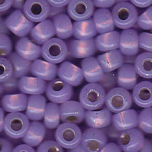 Miyuki 6/0 Rocaille Bead - 6-9574 - Dyed Lilac Silver Lined Alabaster