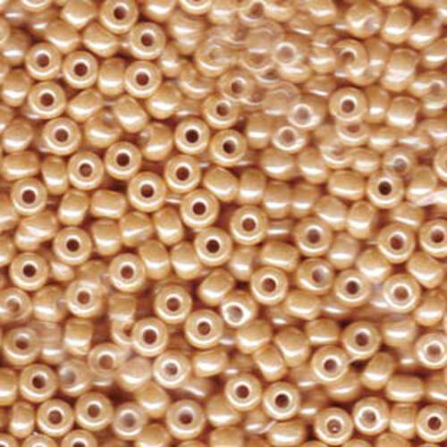 Miyuki 6/0 Rocaille Bead - 6-9593 - Light Caramel Ceylon