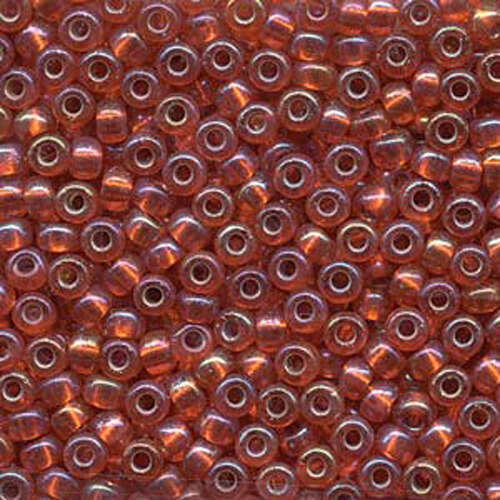 Miyuki 6/0 Rocaille Bead - 6-91008 - Silver Lined Orange AB