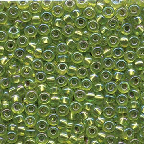 Miyuki 6/0 Rocaille Bead - 6-91014 - Silver Lined Chartreuse AB