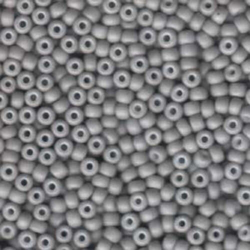 Miyuki 6/0 Rocaille Bead - 6-91240 - Matte Opaque Grey