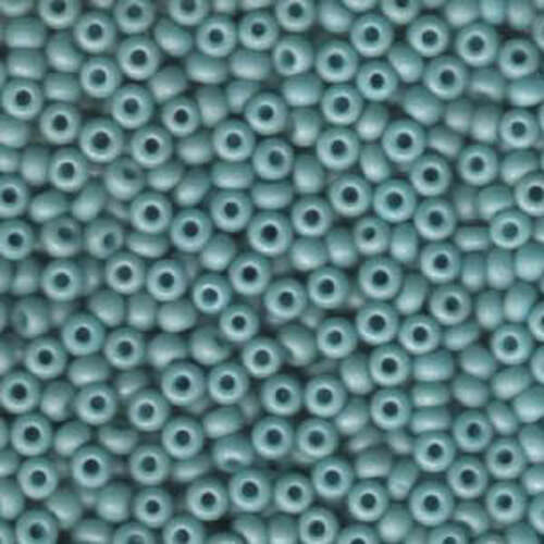 Miyuki 6/0 Rocaille Bead - 6-91251 - Metallic Matte Turquoise 