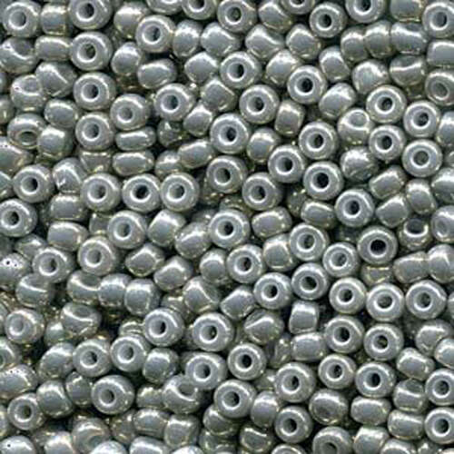 Miyuki 6/0 Rocaille Bead - 6-91865 - Galvanized Gray Luster