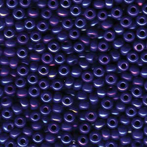 Miyuki 6/0 Rocaille Bead - 6-91945 - Opaque Cobalt Luster