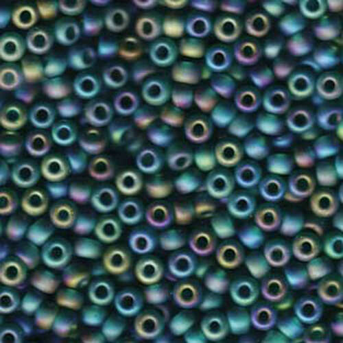 Miyuki 6/0 Rocaille Bead - 6-92405FR - Matte Transparent Teal
