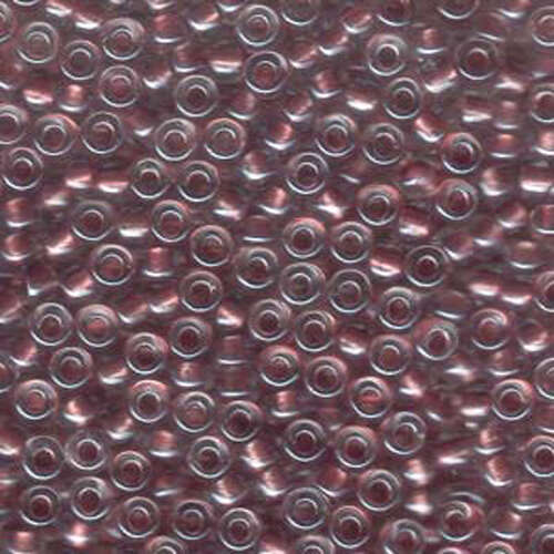 Miyuki 6/0 Rocaille Bead - 6-92601 - Metallic Rose Lined Crystal