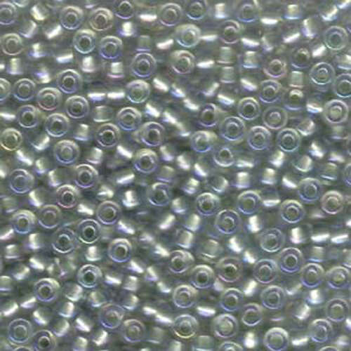 Miyuki 6/0 Rocaille Bead - 6-92604 - Pale Lime Lined Crystal