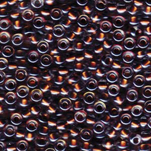 Miyuki 6/0 Rocaille Bead - 6-93206 - Magic Plum Copper Lined Crystal