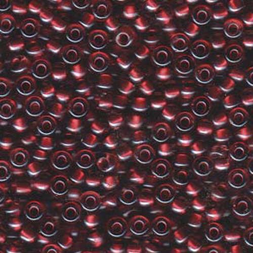 Miyuki 6/0 Rocaille Bead - 6-93804 - Pearlized Amethyst Lined Burgundy