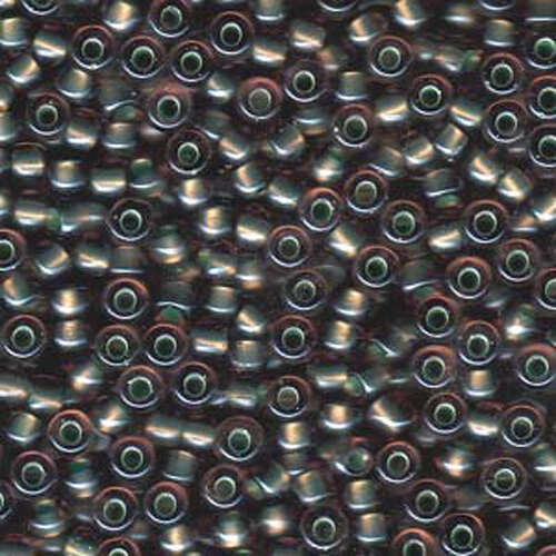 Miyuki 6/0 Rocaille Bead - 6-93814 - Pearlized Amethyst Lined Mint