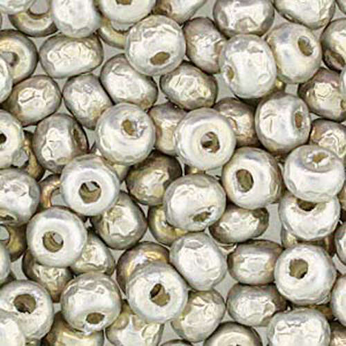 Miyuki 6/0 Rocaille Bead - 6-93956 - Baroque Pearl Silver