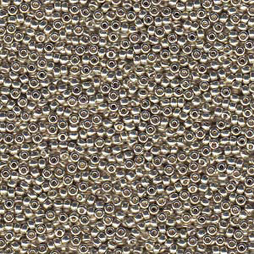 Miyuki 6/0 Rocaille Bead - 6-94201 - Duracoat Galvanized Silver