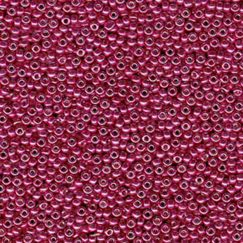 Miyuki 6/0 Rocaille Bead - 6-94211 - Duracoat Galvanized Light Cranberry