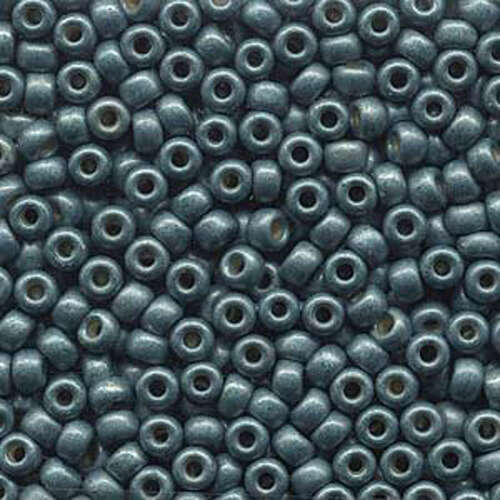 Miyuki 6/0 Rocaille Bead - 6-94217F - Matte Duracoat Galvanized Seafoam