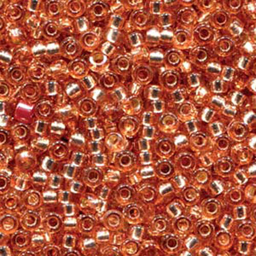 Miyuki 6/0 Rocaille Bead - 6-94262 - Duracoat Silver Lined Dyed Rose