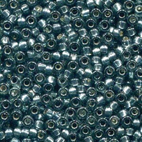 Miyuki 6/0 Rocaille Bead - 6-94275 - Duracoat Silver Lined Dyed Dark Green