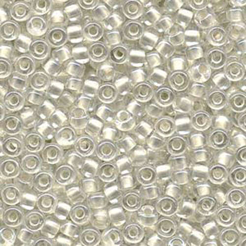 Miyuki 6/0 Rocaille Bead - 6-94601 - Inside Dyed Pearlized White