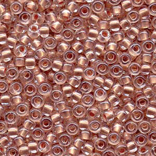 Miyuki 6/0 Rocaille Bead - 6-94605 - Inside Dyed Pearlized Light Pink