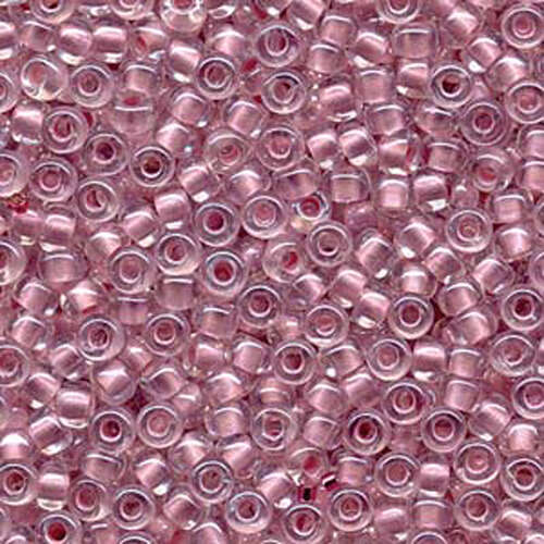 Miyuki 6/0 Rocaille Bead - 6-94607 - Inside Dyed Pearlized Bright Pink