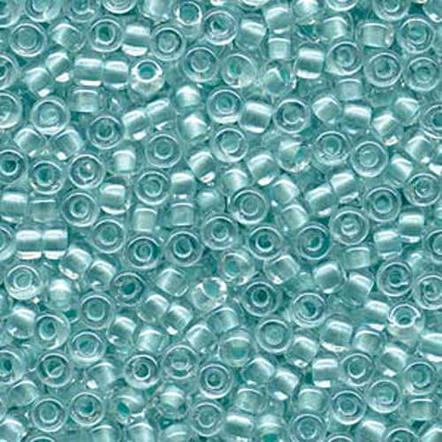 Miyuki 6/0 Rocaille Bead - 6-94610 - Inside Dyed Pearlized Aqua
